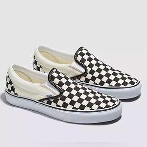 NWT- Vans ‘Off the Wall’ Classic Checker Slip-on Sneaker